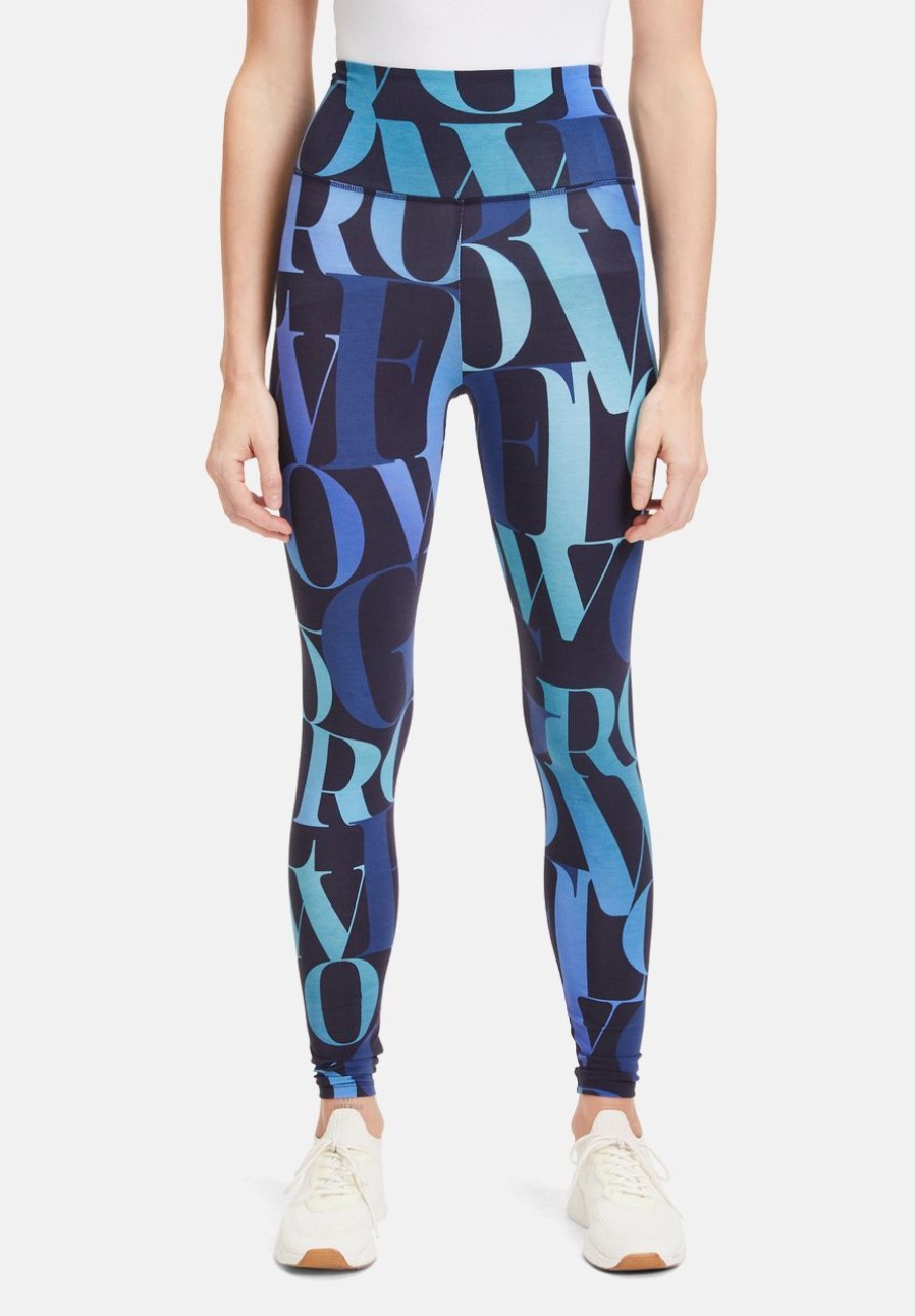 Hosen | Betty Barclay Leggings Mit Hohem Bund