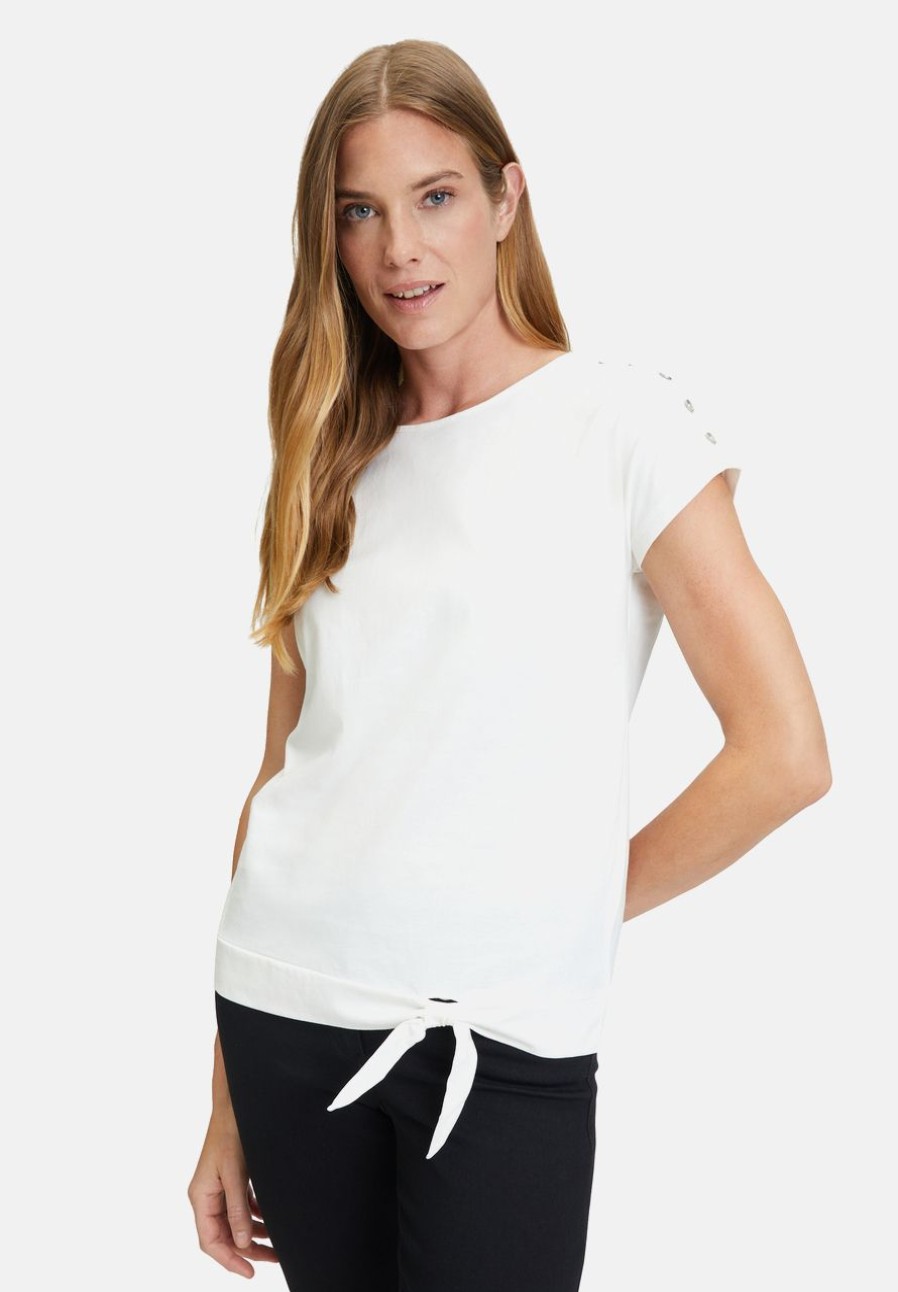 Shirts | Betty Barclay Basic Shirt Mit Schleifenknoten