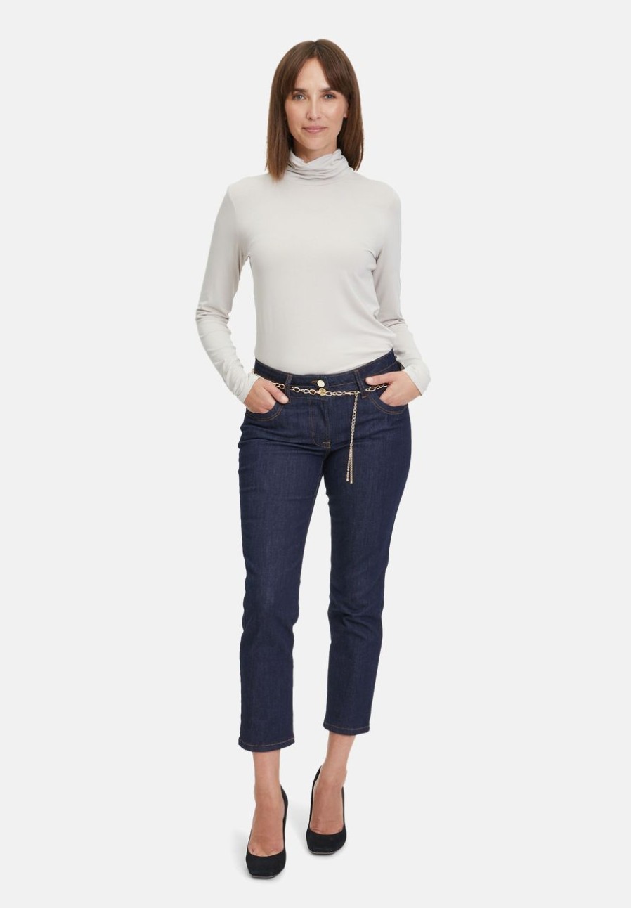 Basics | Betty Barclay Rollkragenshirt Langarm