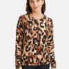 Strick | Betty Barclay Feinstrickjacke Mit Print