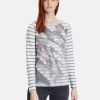 Shirts | Betty Barclay Ringelshirt Mit Aufdruck