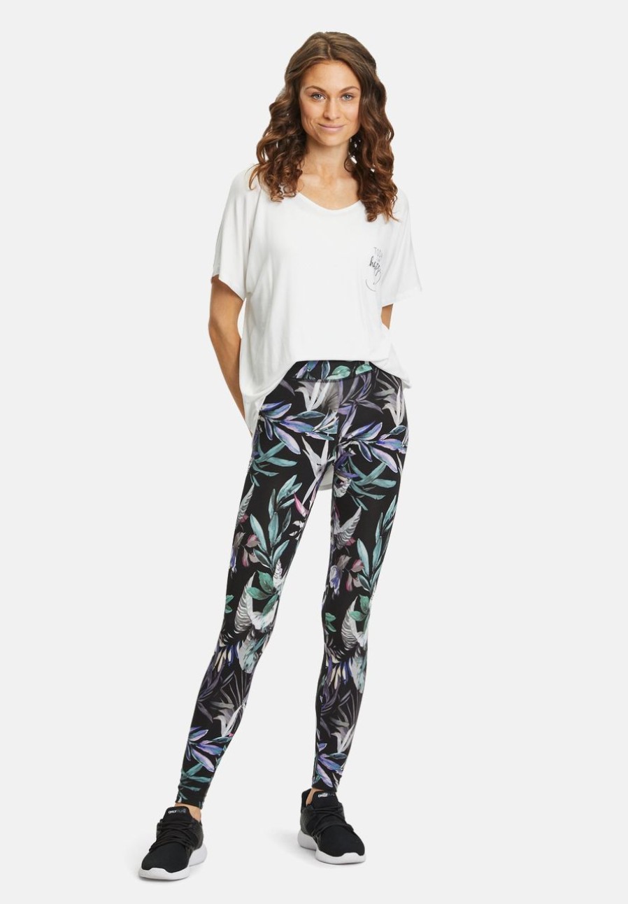 Hosen | Betty Barclay Leggings Mit Hohem Bund