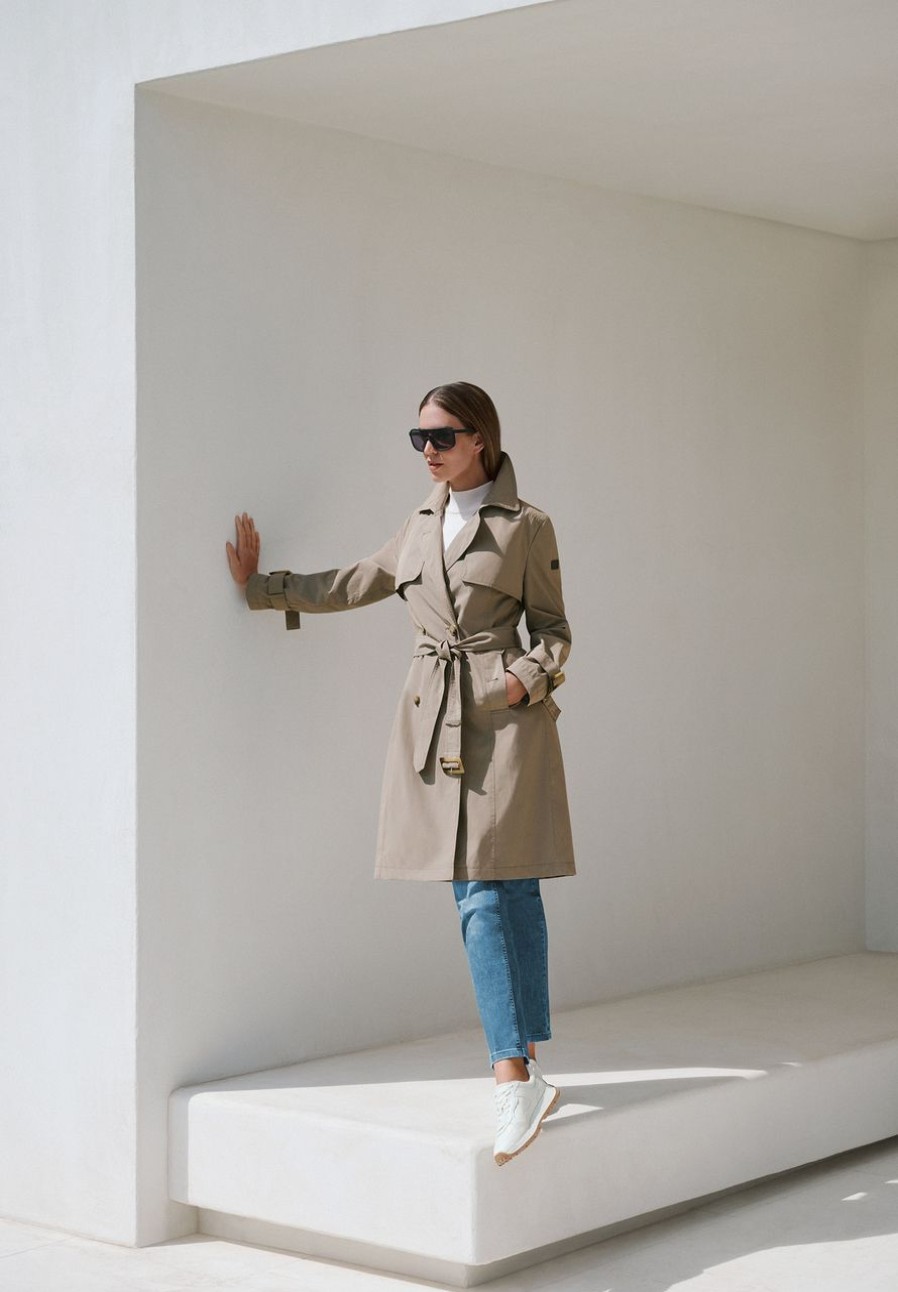 Mantel | Betty Barclay Trenchcoat Mit Gurtel