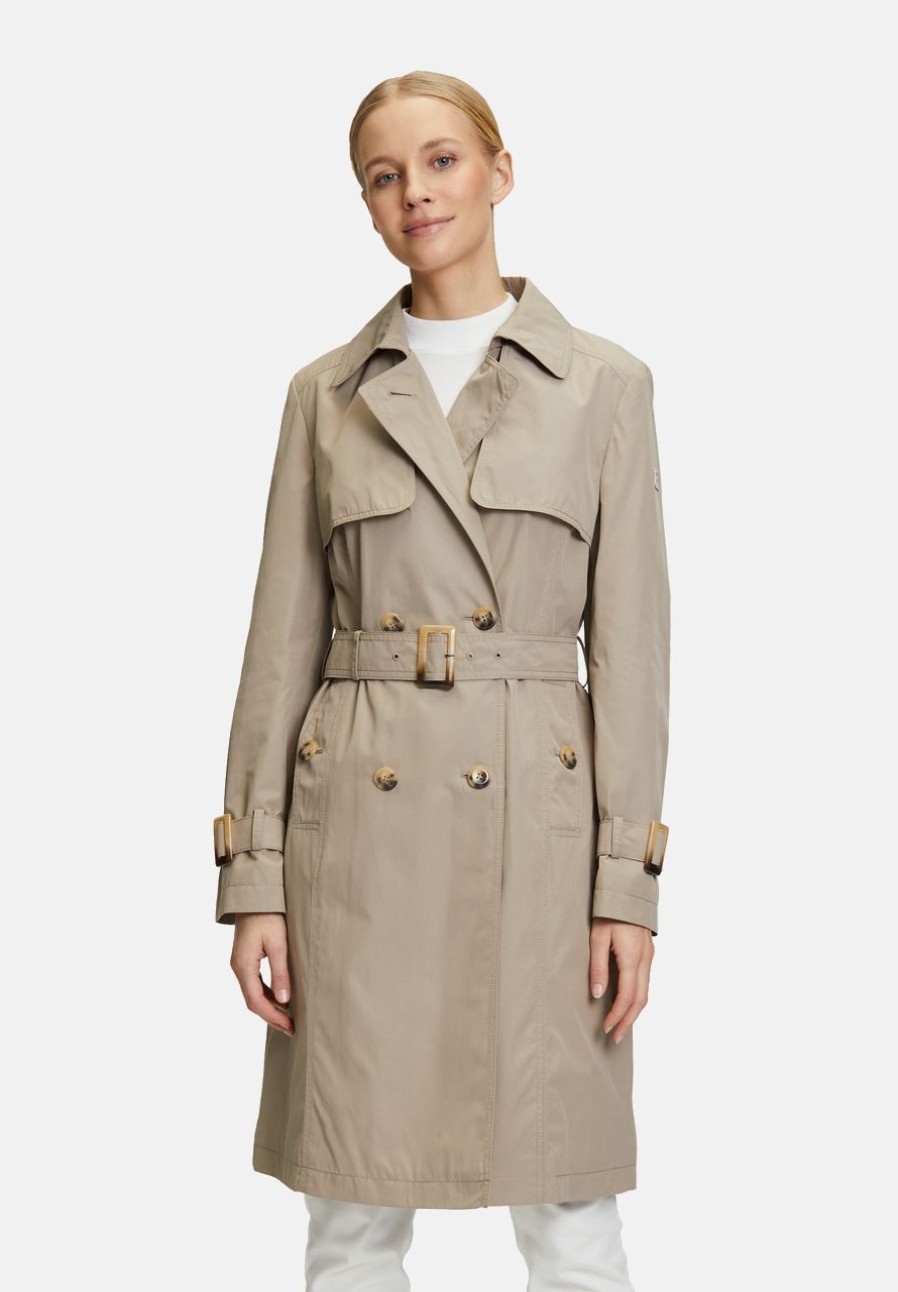 Mantel | Betty Barclay Trenchcoat Mit Gurtel