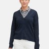 Strick | Betty Barclay Basic-Strickjacke Mit Knopfleiste