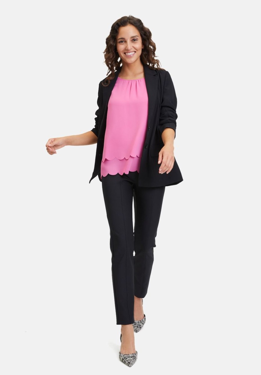 Blazer | Betty Barclay Longblazer Mit Reverskragen