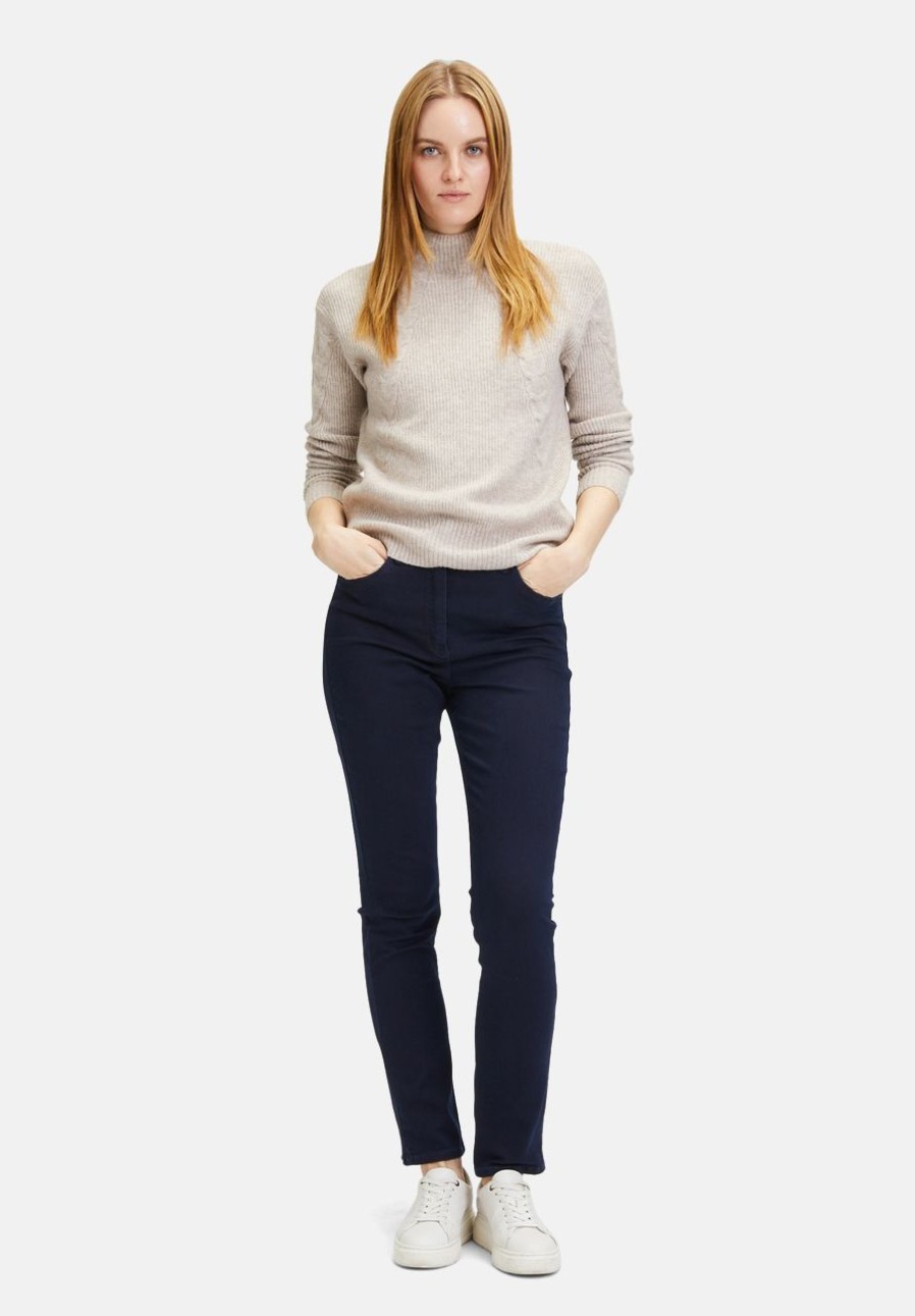 Jeans | Betty Barclay Stretch-Hose Mit Hohem Bund