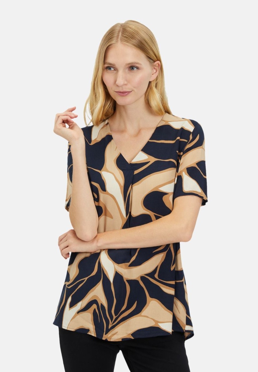 Blusen | Betty Barclay Tunika-Bluse Mit V-Ausschnitt