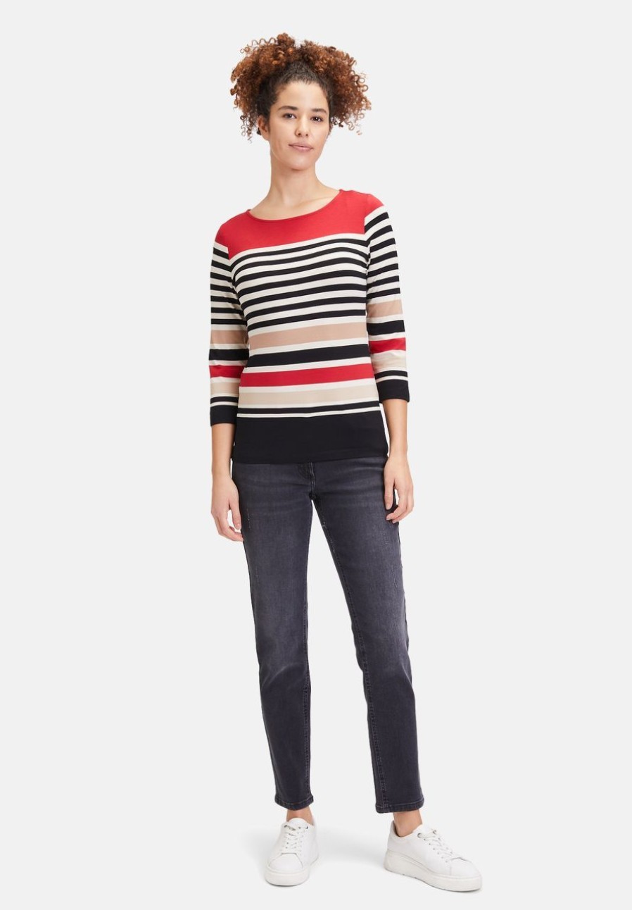 Shirts | Betty Barclay Basic Shirt Mit U-Boot-Ausschnitt