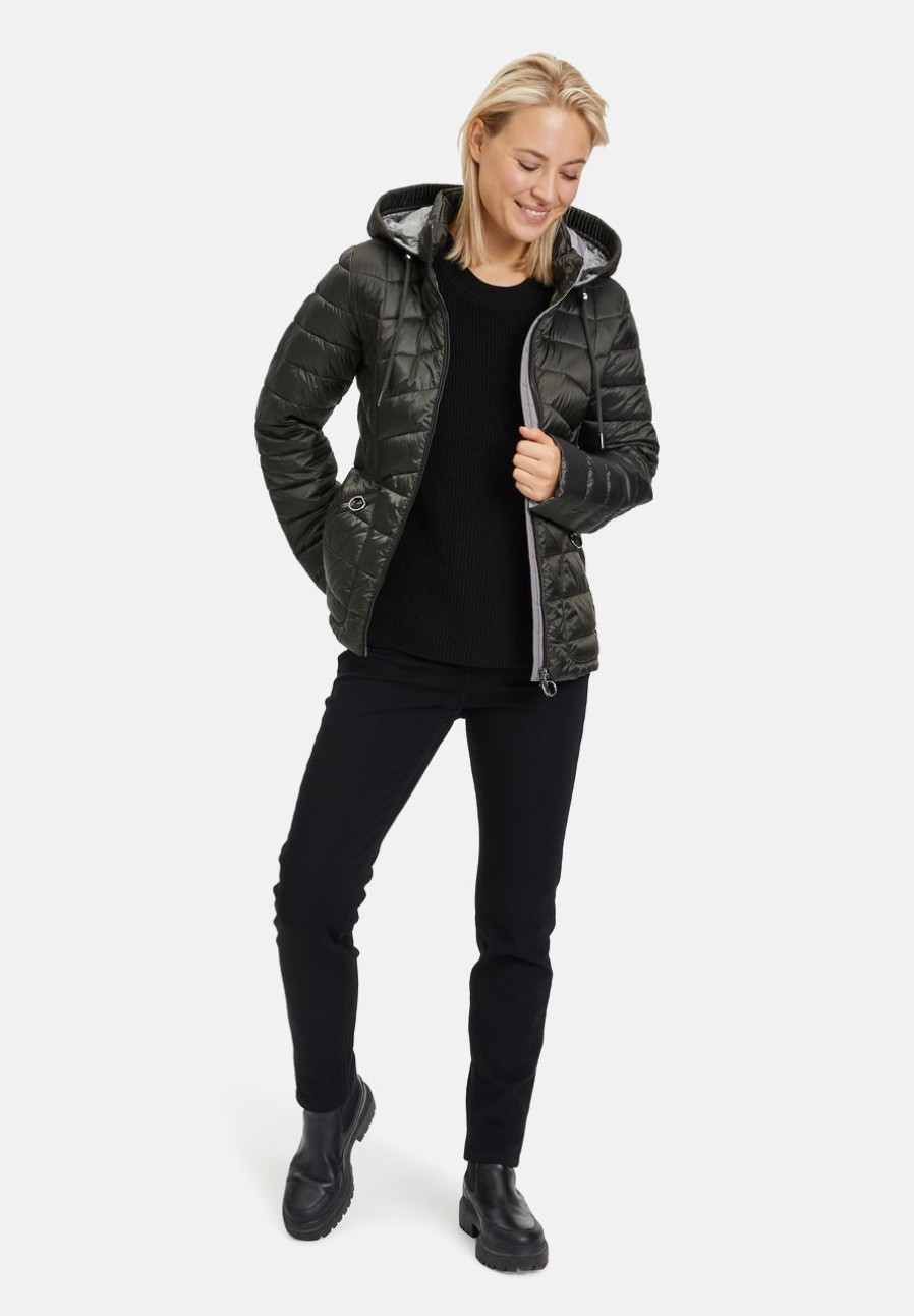 Jacken | Betty Barclay Steppjacke Mit Abnehmbarer Kapuze