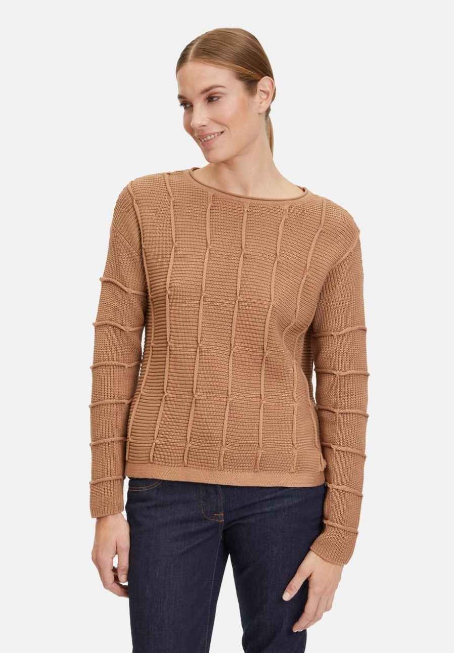 Strick | Betty Barclay Grobstrick-Pullover Mit Strickdetails