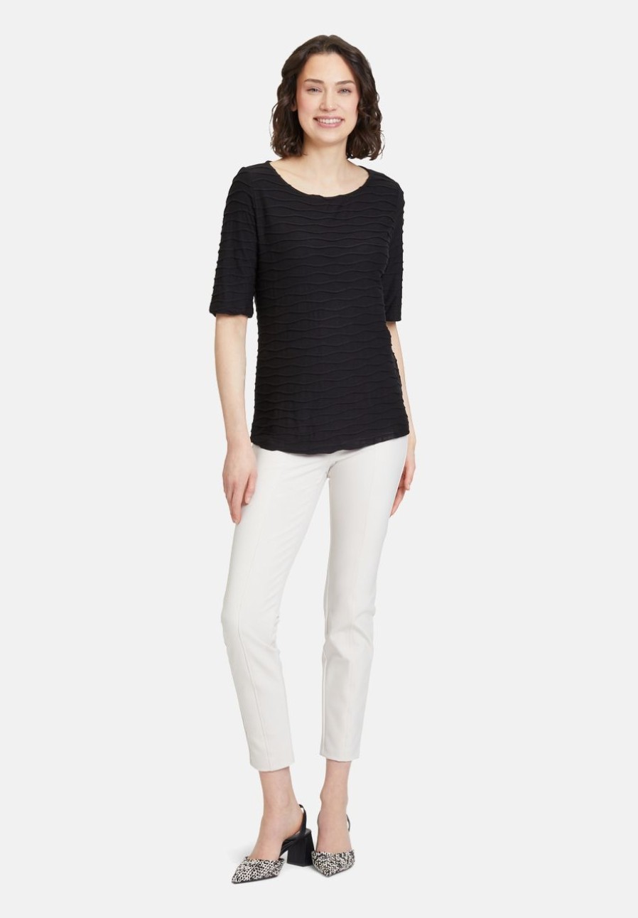 Shirts | Betty Barclay Basic Shirt Mit U-Boot-Ausschnitt