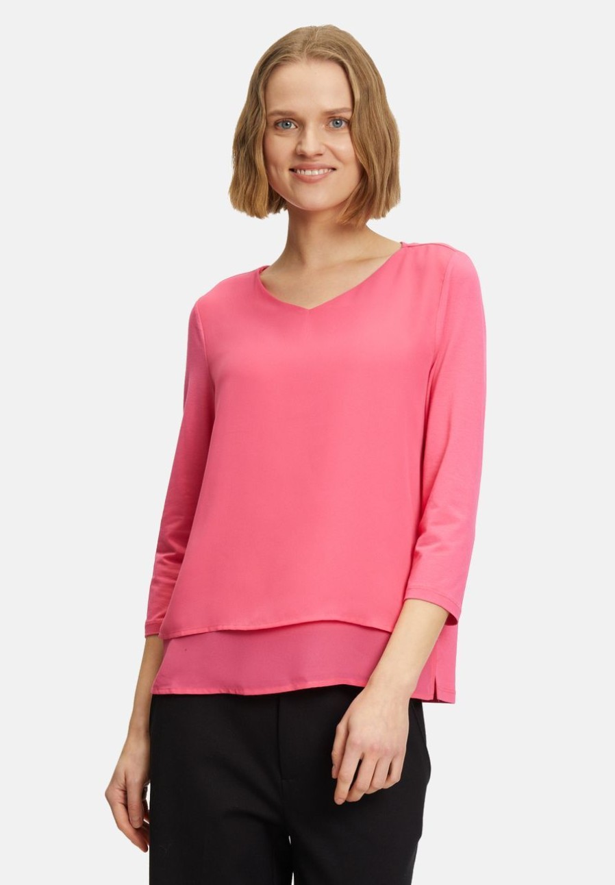 Blusen | Betty Barclay Blusenshirt Im Layer Look