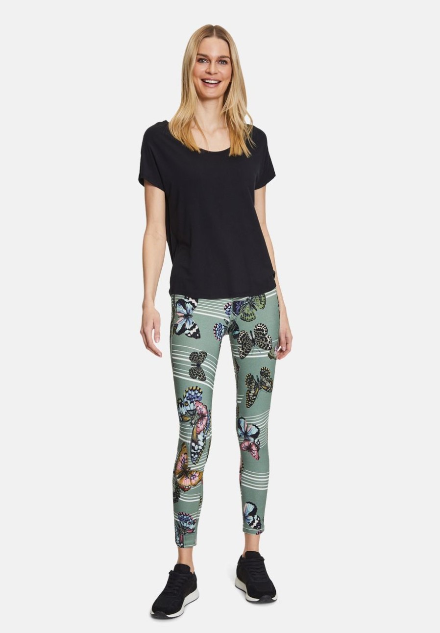 Hosen | Betty Barclay Leggings Mit Hohem Bund