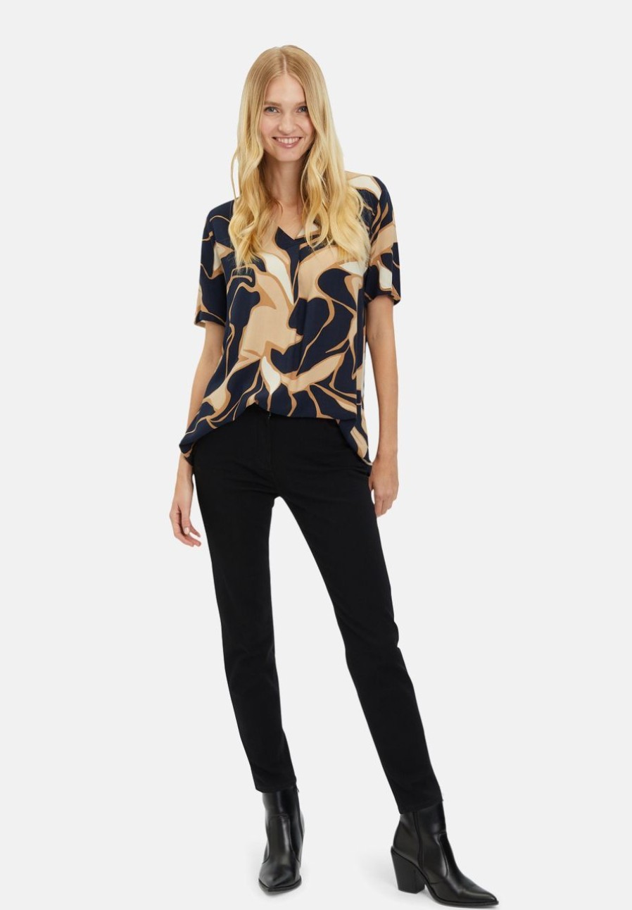 Blusen | Betty Barclay Tunika-Bluse Mit V-Ausschnitt