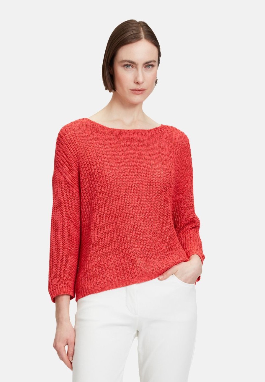 Basics | Betty Barclay Basic-Strickpullover Mit Rippenstruktur