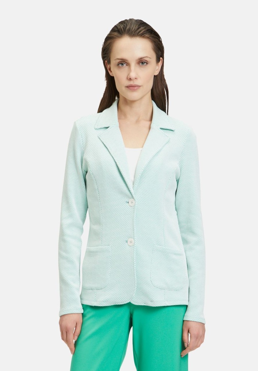 Blazer | Betty Barclay Shirtblazer Mit Aufgesetzten Taschen