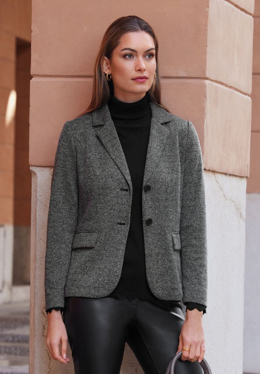 Business Kleidung | Betty Barclay Casual-Blazer Mit Knopfen