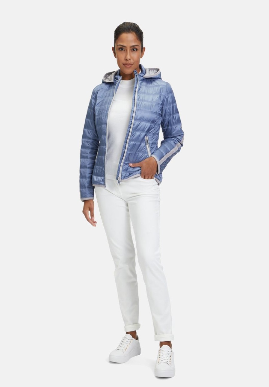 Jacken | Betty Barclay Steppjacke Mit Abnehmbarer Kapuze