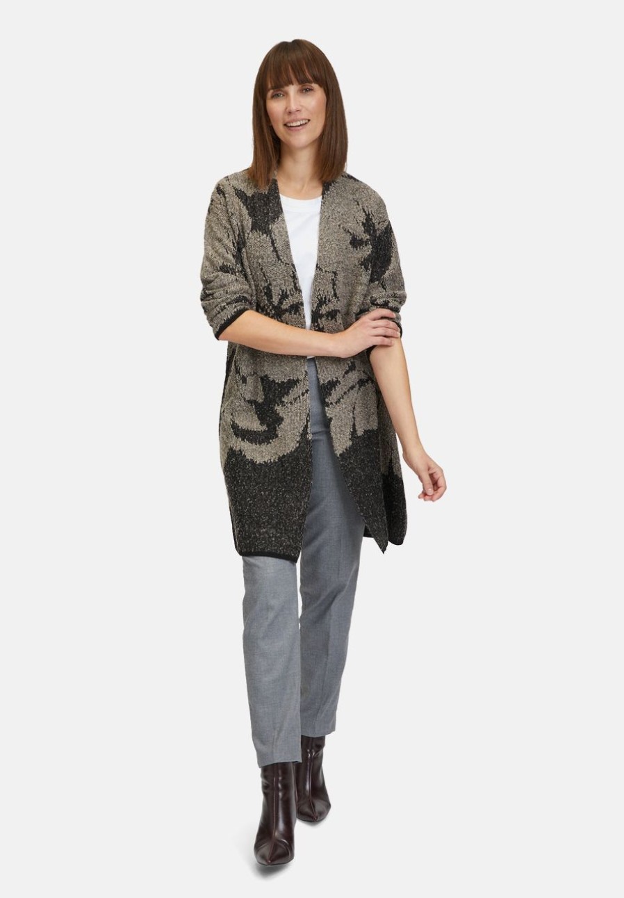 Festliche Mode | Betty Barclay Strick-Cardigan Mit Jacquard